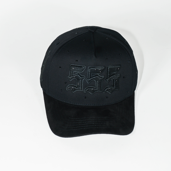 GORRA TOTO HATS MALA-BUENA RACHA NEGRA 555 COLABORACION CON TONY AGUIRRE