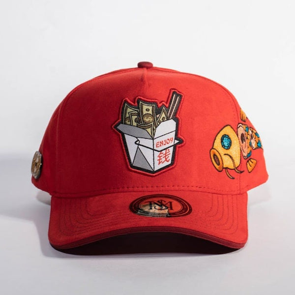 GORRA MR KASH MONEY EXPRESS ROJA