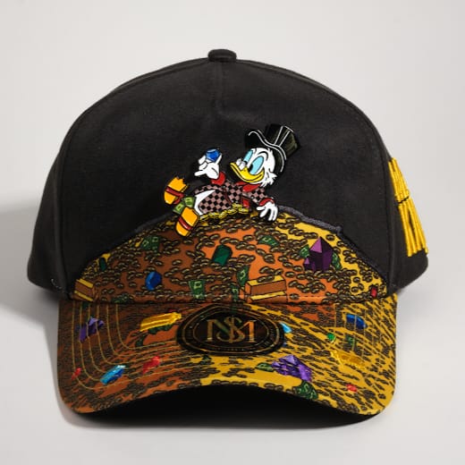 GORRA MR KASH PATO RICOLINO NEGRA