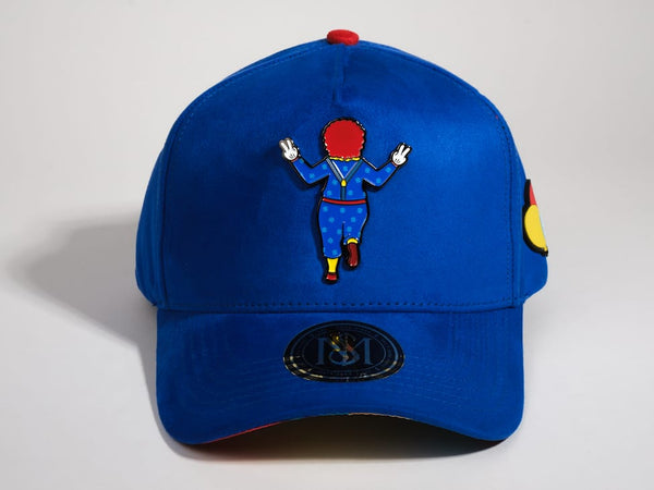 GORRA MR KASH MONEY MAKES ME HAPPY AZUL