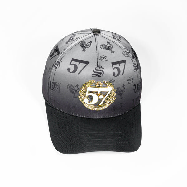 GORRA 5.7 EMBLEMA 5.7 DEGRADED GREY & GREY