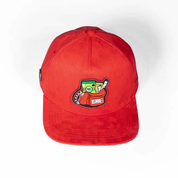 GORRA JC HATS MERCEDES BENZ BACKPACK BOYZ PLANA RED