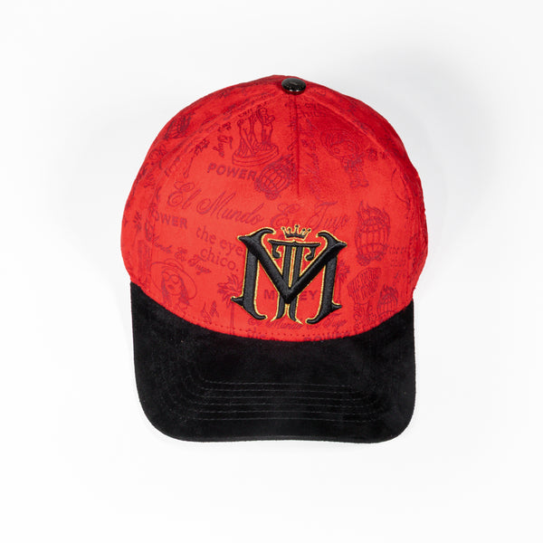 GORRA 5.7 MONTANA FULL LASER ROJA