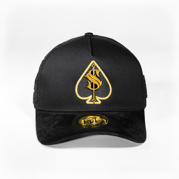 GORRA MR KASH THE KING OF MONEY NEGRA