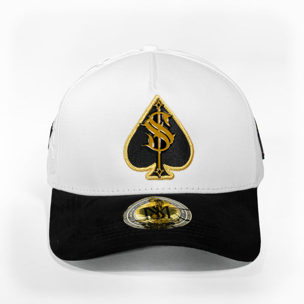 GORRA MR KASH THE KING OF MONEY BLANCA