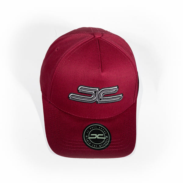 GORRA JC HATS JC CLASSIC CURVE BURGANDY