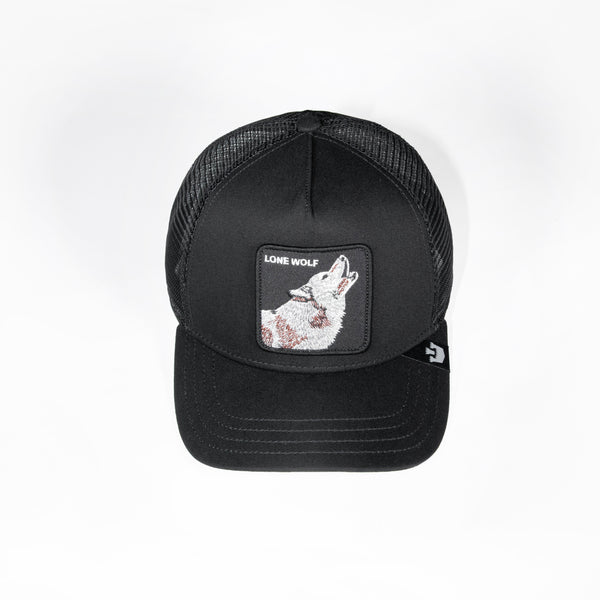 GORRA GOORIN BROS LONE WOLF NEGRA