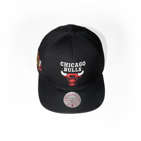 GORRA MITCHELL & NESS NBA TOP SPOT  SNAPBACK HWC BULLS AJUSTABLE