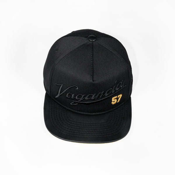 GORRA 5.7 VAGANCIA BEISBOL LETRA NEGRA