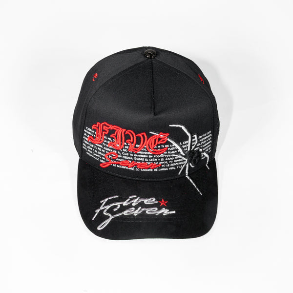 GORRA 5.7 SPIDER STAR RED